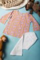 Image for Kusvaa Mbe60 Naatika Cotton Toddler Kurta Side