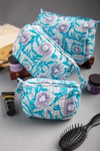 Image for Kusvaa Rn Vca46 Ishara Toiletry Pouch Set Of 3 Front