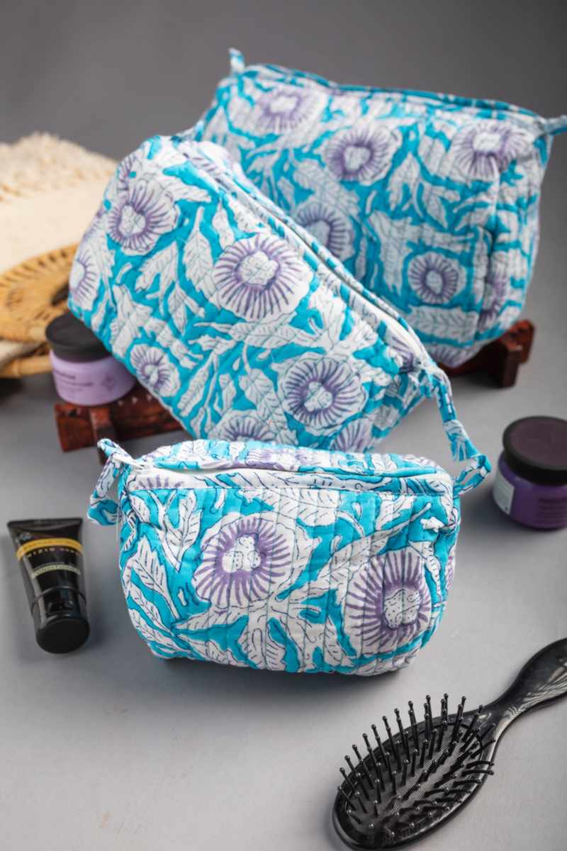 Image for Kusvaa Rn Vca46 Ishara Toiletry Pouch Set Of 3 Front