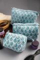 Image for Kusvaa Rn Vca53 Kaeya Toiletry Pouch Set Of 3 Closeup
