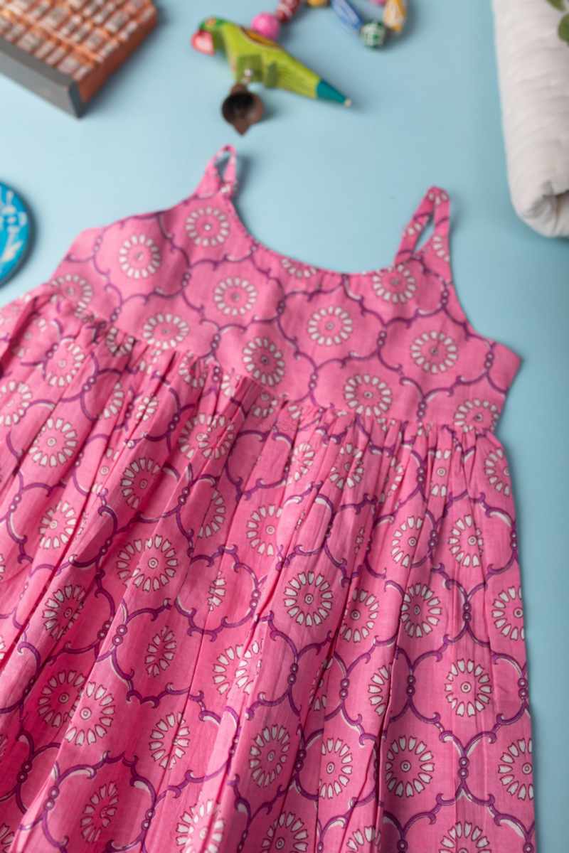 Image for Kusvaa Vck14 Chhutki Cotton Frock Side