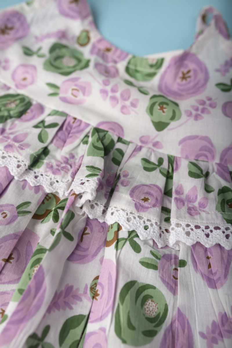 Image for Kusvaa Vck17 Twinkle Cotton Frock Side