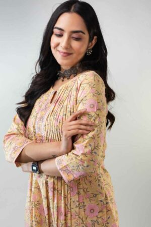 Image for Kusvaa Vcr182 Iti Cotton A Line Kurta Featured