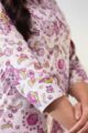Image for Kusvaa Ws975 Nadia Cotton Straight Fit Kurta Closeup 2