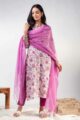 Image for Kusvaa Ws975 Nadia Cotton Straight Fit Kurta Side