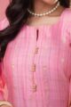 Image for Kusvaa Ws980 Kaberi Chanderi Kurta Dupatta Set Closeup