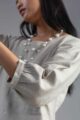 Image for Kusvaa Ws982 Udvi Linen Dress Closeup 2