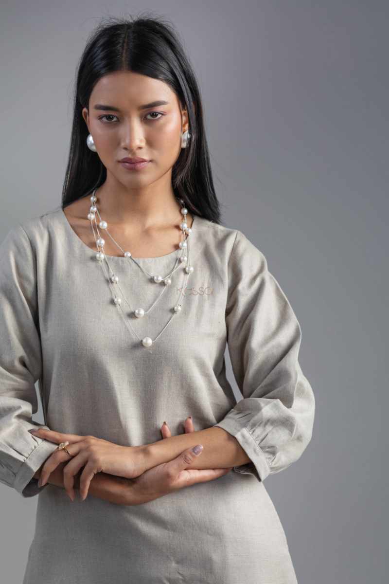 Image for Kusvaa Ws982 Udvi Linen Dress Featured