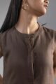 Image for Kusvaa Ws984 Takshaya Linen Dress Closeup