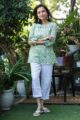 Image for Kusvaa Wsr369 Aslesha Handblock Cotton Short Kurti Side