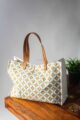 Image for Kusvaa Anuka06 Handblock Canvas Bag Anuka06 Front