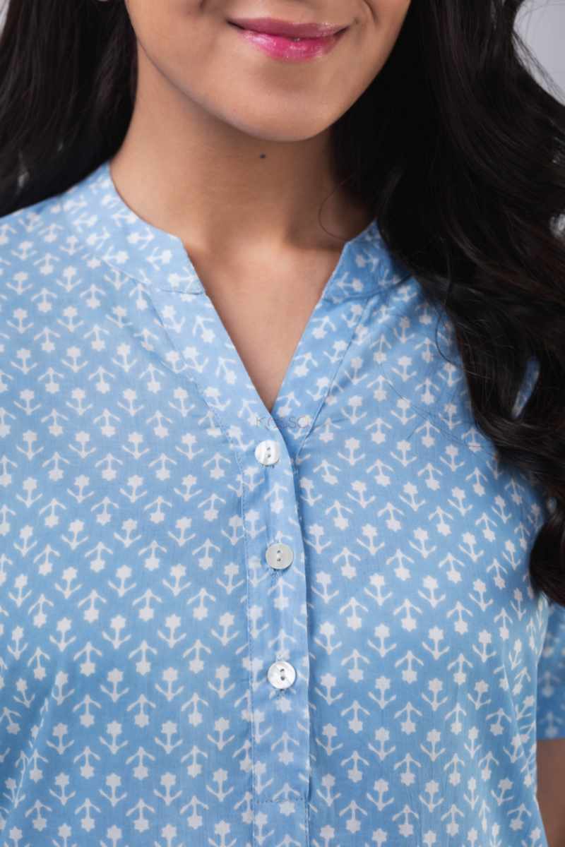 Image for Kusvaa De180 Yasti Cotton Loungewear Set Side