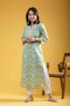 Image for Kusvaa De181 Bhargavi Handblock Cotton Kurta Featured