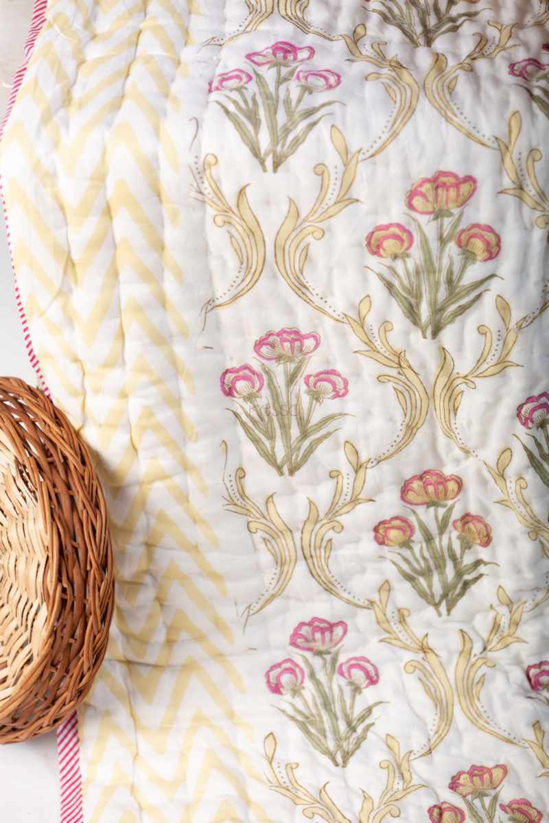 Image for Kusvaa Kaq257 Dvij Double Bed Quilt Front