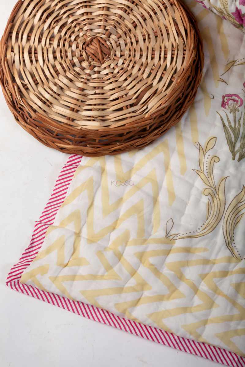 Image for Kusvaa Kaq257 Dvij Double Bed Quilt Side