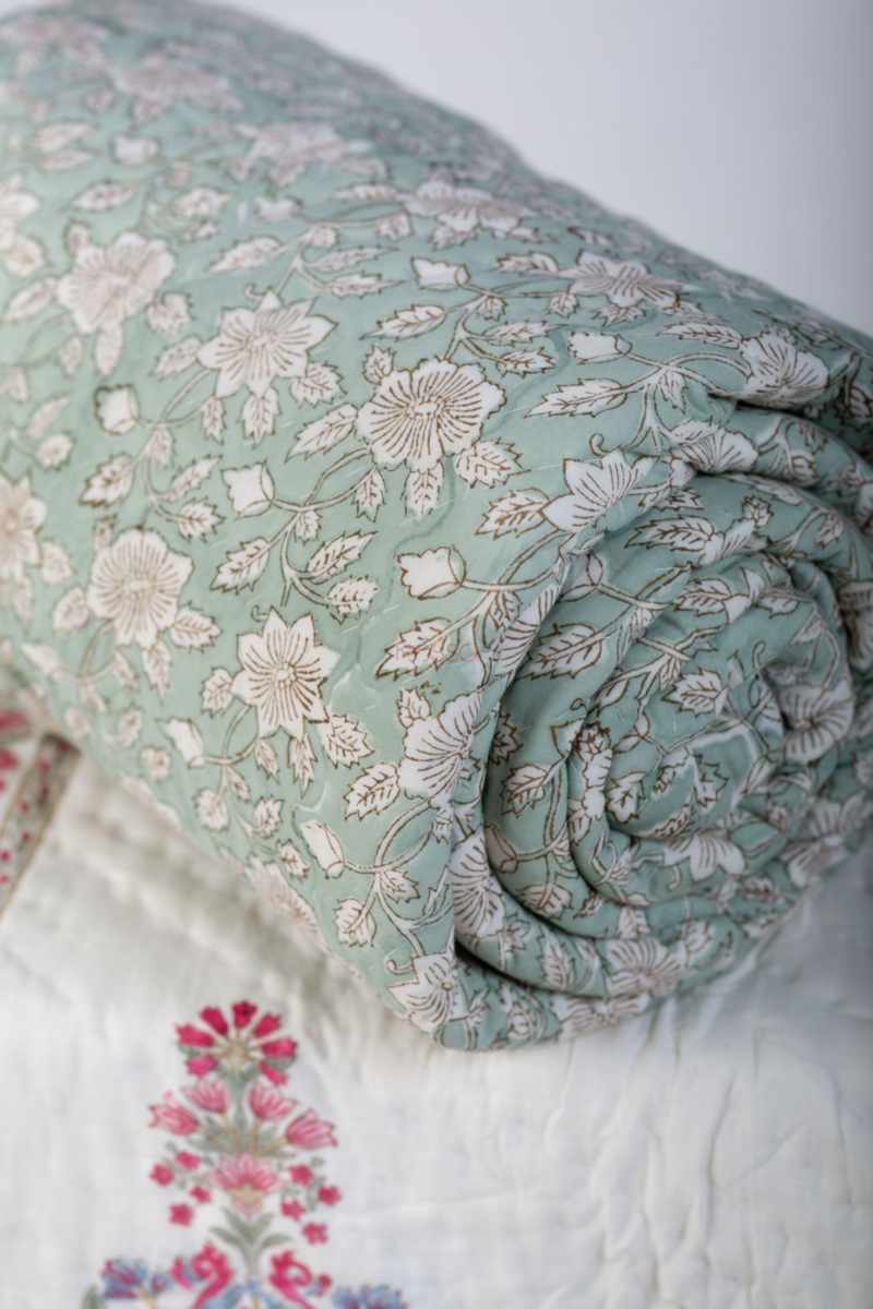 Image for Kusvaa Kaq258 Asav Double Bed Quilt Closeup