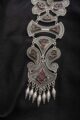 Image for Kusvaa Kpn56 Kazaki Multi Shape Red Stone Chain Necklace Front