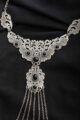 Image for Kusvaa Kpn71 Turkish Multi Black Stone Chain Necklace Front