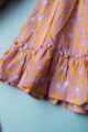Image for Kusvaa Mbe48 Eeshvi Girls Cotton Frock Closeup