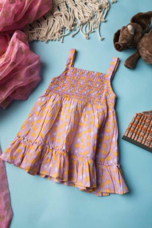 Image for Kusvaa Mbe48 Eeshvi Girls Cotton Frock Featured