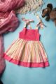 Image for Kusvaa Mbe50 Hansini Girls Cotton Frock Front