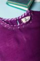 Image for Kusvaa Vck21 Ishani Cotton Girls Top Skirt Set Side