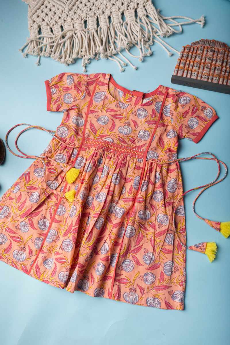 Image for Kusvaa Vck24 Kimaya Cotton Frock Featured