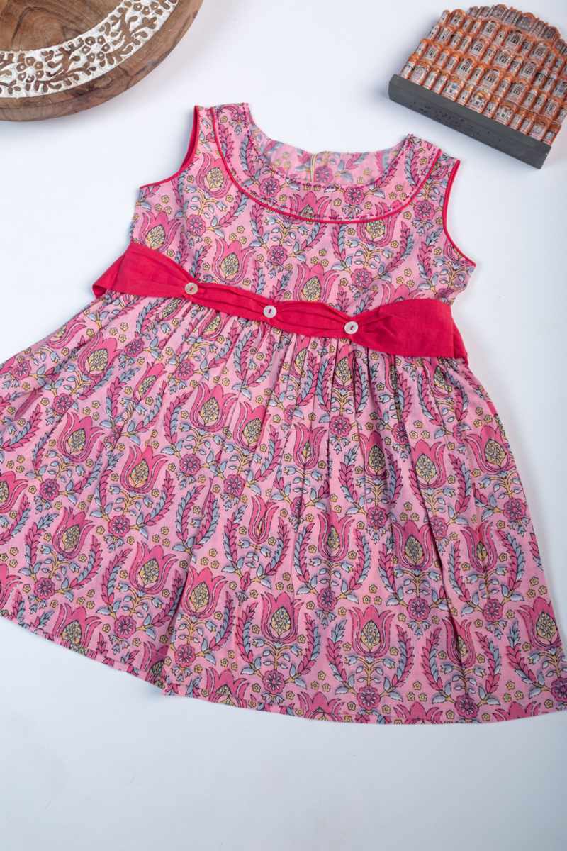 Image for Kusvaa Vck25 Advaita Cotton Frock Front