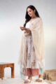 Image for Kusvaa Vcr186 Ekaparnika Handblock Kurta With Kota Doriya Dupatta Side