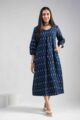 Image for Kusvaa Ws1003 Ichachha Ikkat A Line Kurta Front