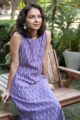Image for Kusvaa Ws1017 Myra Ikkat A Line Dress Sitting