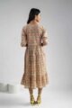 Image for Kusvaa Wsr372 Dishitha Handblock Cotton Dress Side