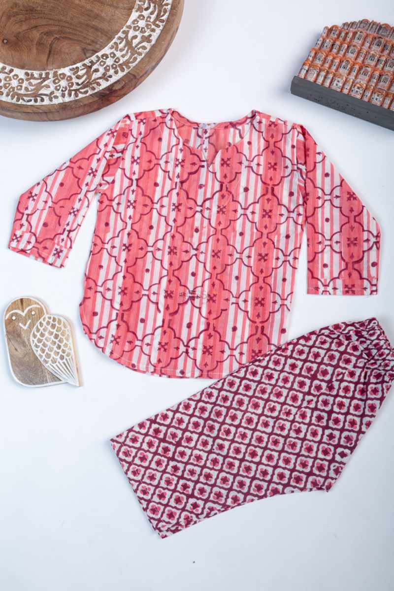 Image for Kusvaa Wsrk104 Firas New Born Kurtapyjama Set Featured