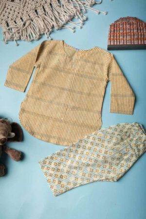 Image for Kusvaa Wsrk82 Harshul New Born Kurtapyjama Set Featured