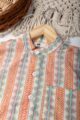 Image for Kusvaa Aj74 Harit Cotton Boy Kurta Side