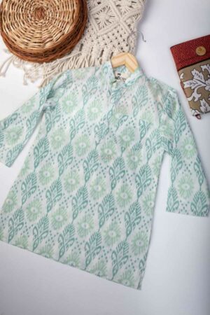 Image for Kusvaa Aj75 Jay Cotton Boy Kurta Front