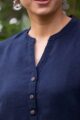Image for Kusvaa Avdaf224 Arsa Linen Co Ord Set Closeup 2