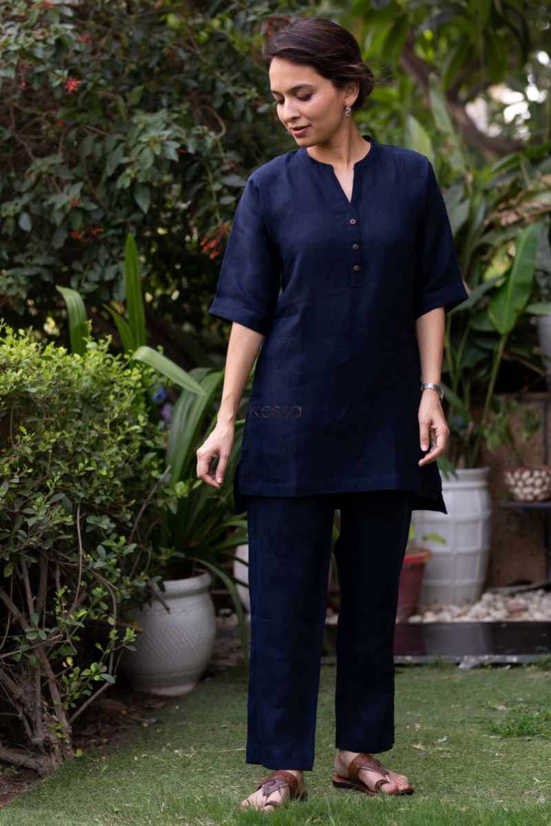Image for Kusvaa Avdaf224 Arsa Linen Co Ord Set Front