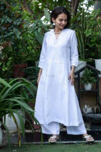 Image for Kusvaa Avdaf225 Aruni Linen Kurta Pant Set Featured