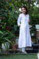 Image for Kusvaa Avdaf225 Aruni Linen Kurta Pant Set Side