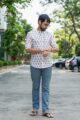 Image for Kusvaa Bpr28 Ishan Handblock Print Men Full Sleeves Shirt Front