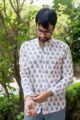 Image for Kusvaa Bpr28 Ishan Handblock Print Men Full Sleeves Shirt Side