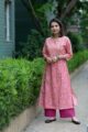 Image for Kusvaa Bpr31 Isira Cotton Handblok Kurta Front