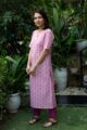 Image for Kusvaa De183 Ina Straight Fit Cotton Kurta Front