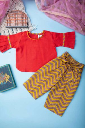 Image for Kusvaa Mbe72 Laya Kid Cotton Top Shorts Set Featured
