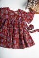 Image for Kusvaa Vck27 Hima Cotton Girls Frock Side
