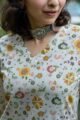 Image for Kusvaa Vcr192 Bilva Cotton Straight Kurta Closeup