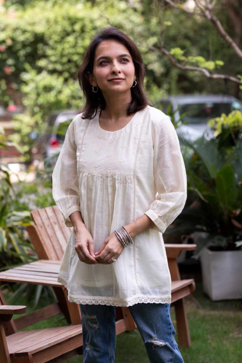 Image for Kusvaa Ws1020 Vedanshi Cotton Short Top Featured