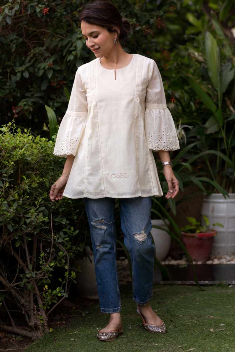 Image for Kusvaa Ws1021 Vidya Cotton Short Top Featured