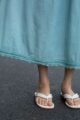 Image for Kusvaa Ws1024 Ehimay Cotton A Line Dress Closeup 2